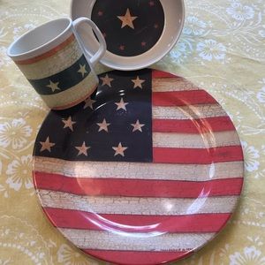 Roundabout Melamine Dish Set